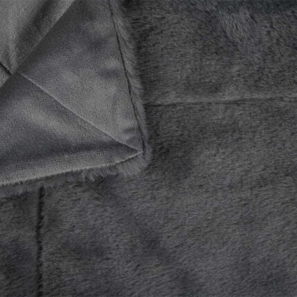 Plaid "Magnus" 130x160cm Anthracite