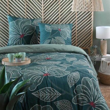 Housse de couette & 2 taies "Amarante" 240x220cm