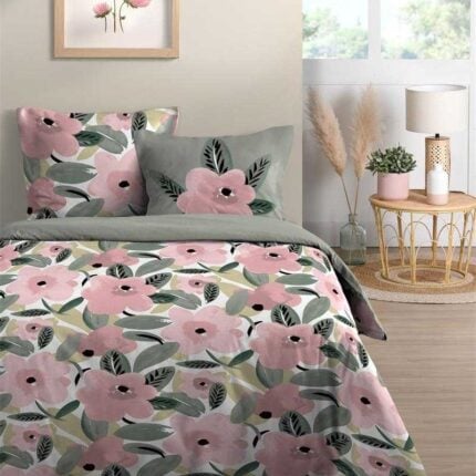 Housse de couette & 2 taies "Dorine" 240x220cm