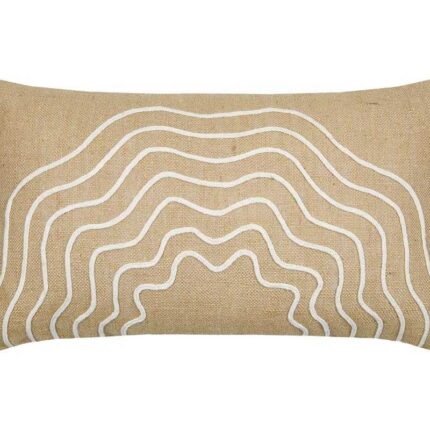 Coussin Déco "Balma" 35x60cm Jute