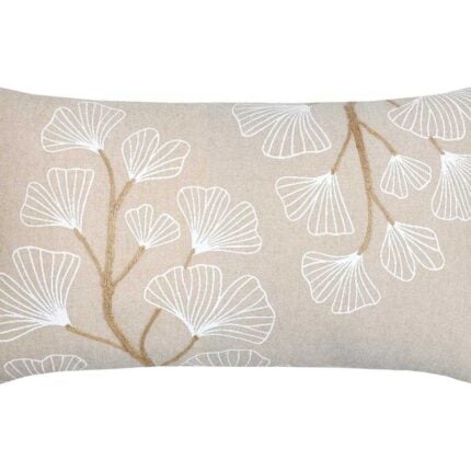 Coussin déco « Nova » 35x60cm Naturel
