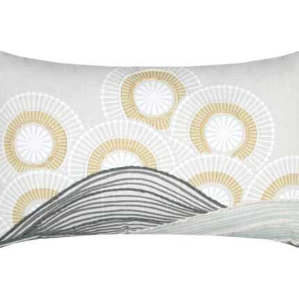 Coussin coton «Yuki» 30x50cm Ecru