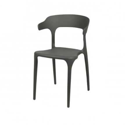Chaise Design "Jamy" 77cm Noir