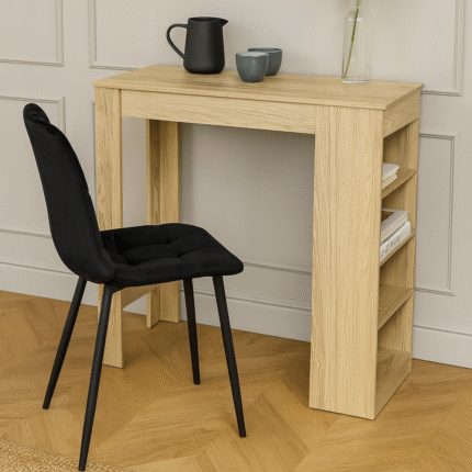 Table De Bar 4 Niveaux "Cheers" 115cm Marron