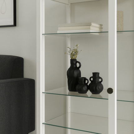 Lot de 3 Vases "Calebasse" 25cm Noir