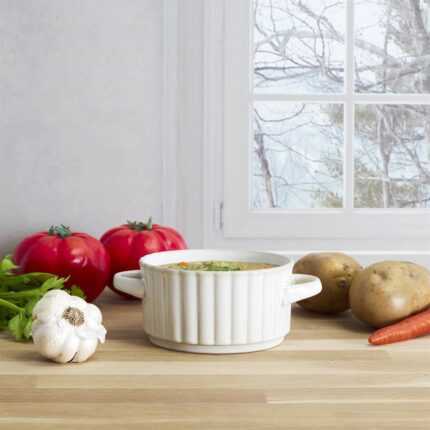 Bol à Soupe "Vlora" 14cm Beige