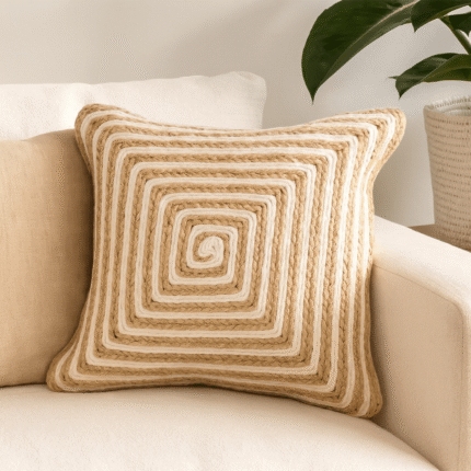 Coussin Déco "Étnik" 45X45 cm Naturel
