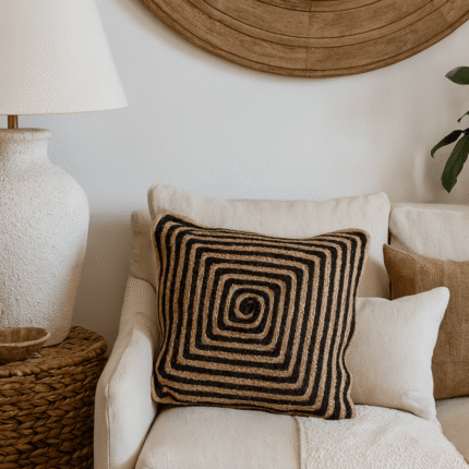 Coussin Déco "Étnik" 45X45 cm Foncé
