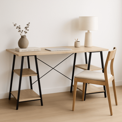 Bureau Design "Architecte" 120cm Noir
