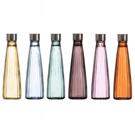 Bouteille En Verre "Linea" 750ml Multicolores