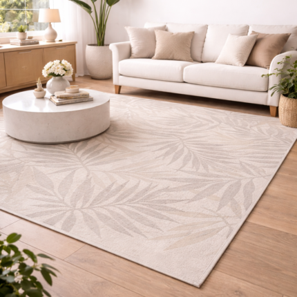 Tapis Déco "Palmyre" 160x230 cm Naturel
