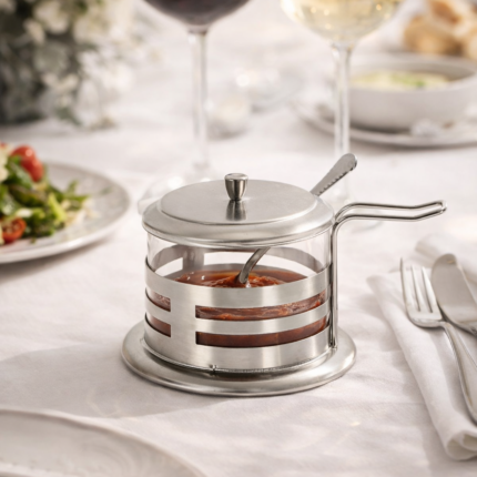 Saucière de table "Parmesan" 20cl Gris
