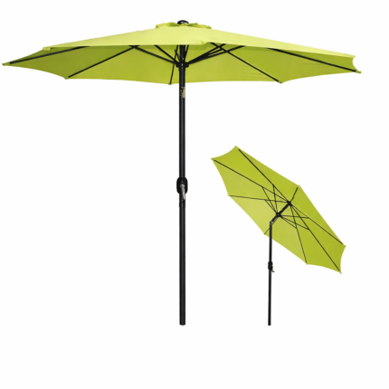 Parasol Inclinable "Sundaes" 300cm Vert Anis