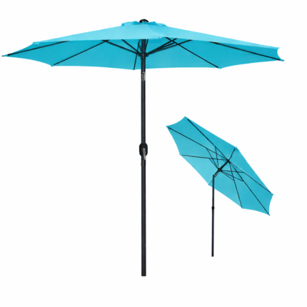 Parasol Inclinable "Sundaes" 300cm Turquoise