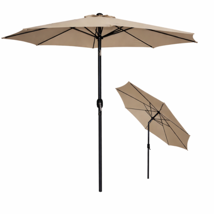Parasol Inclinable "Sundaes" 300cm Taupe