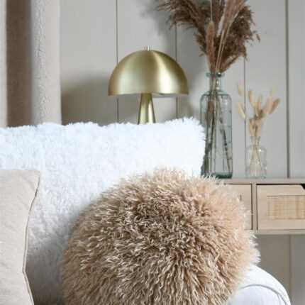 Coussin Déco "Cosylife" 40cm Beige