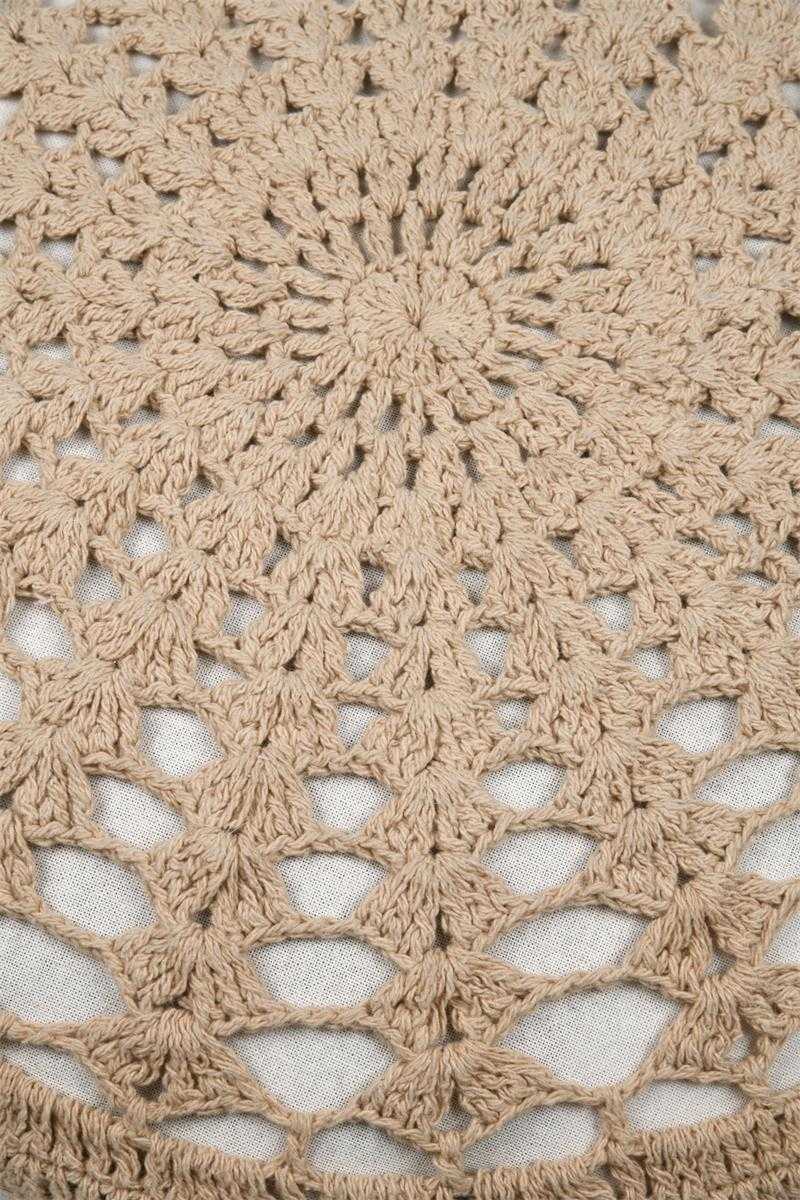 Coussin de Sol "Mekong" 45cm Naturel – Image 2
