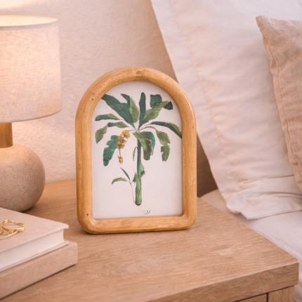 Cadre Photo Design "Arche" 15cm Marron
