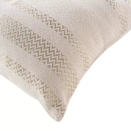 Coussin Coton "Doreline" 40x40cm Ecru