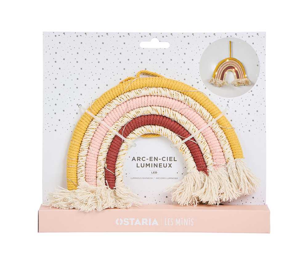 Décoration LED "Arc-en-ciel" 30cm Multicolore – Image 5