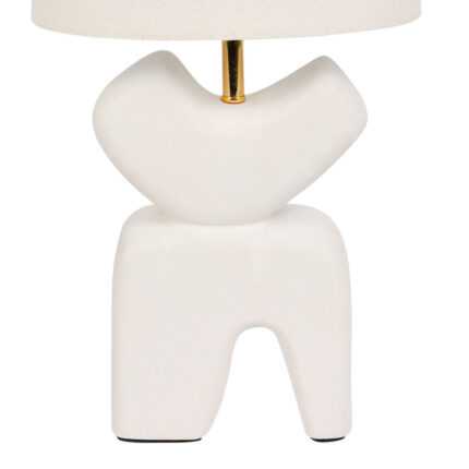 Lampe Céramique "Toscane" 45cm Beige