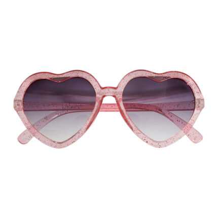 Lunettes Fantaisie Enfant "Cœur" 15cm Rose