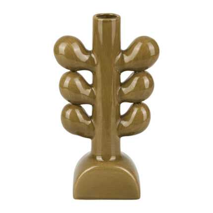 Vase Céramique "Cactus" 25cm Vert