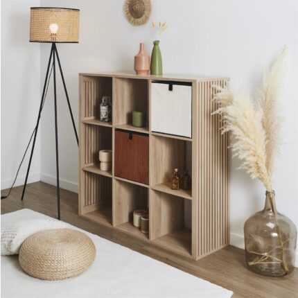 Cube de Rangement Pliable "Scott" 30x30cm Multicolore