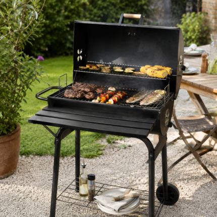 Barbecue Charbon "Premium" 105cm Noir