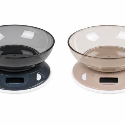 Balance de Cuisine Digitale "Bol" 5Kg Gris/Taupe