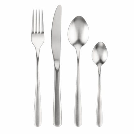 Ménagère 16 Pièces Inox "Premium" 21cm Noir
