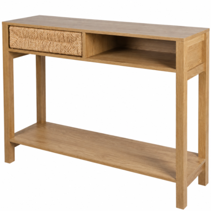 Console Design 1 Tiroir «Bella» 100cm Beige
