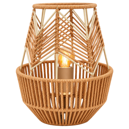 Lampe en Corde "Ajay" 28cm Naturelle