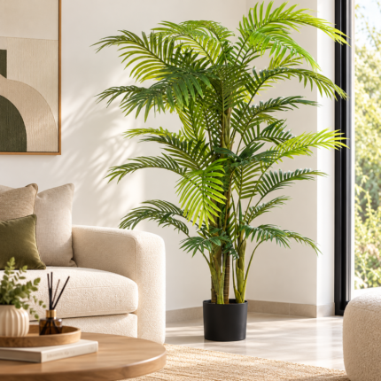 Palmier Artificiel en Pot "Areca" 160cm Vert