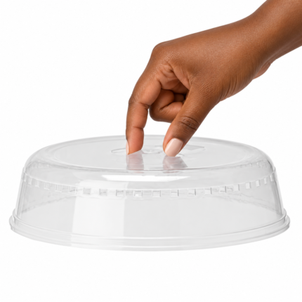 Couvercle de protection "Micro-ondes" 26cm Transparent